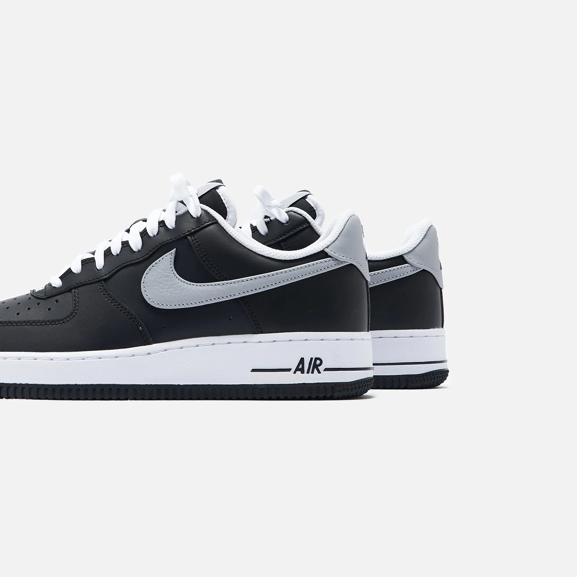 Men's Nike Air Force 1 LV8 "SWOOSH" Pack (Black/Wolf Grey)(CJ8731-001)