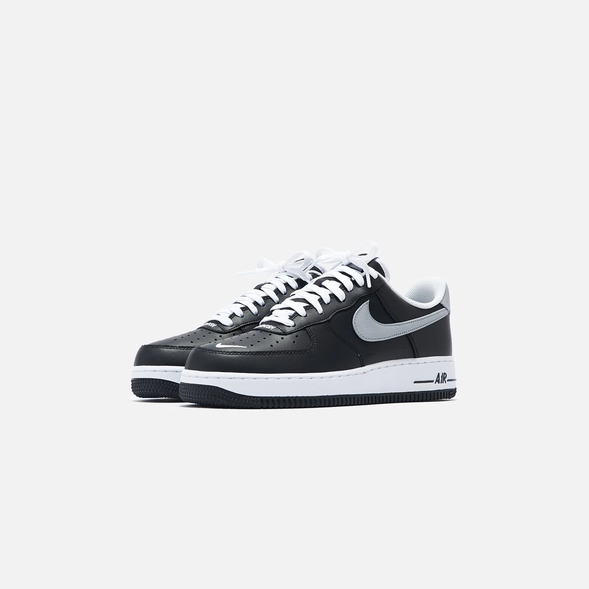 Men's Nike Air Force 1 LV8 "SWOOSH" Pack (Black/Wolf Grey)(CJ8731-001)