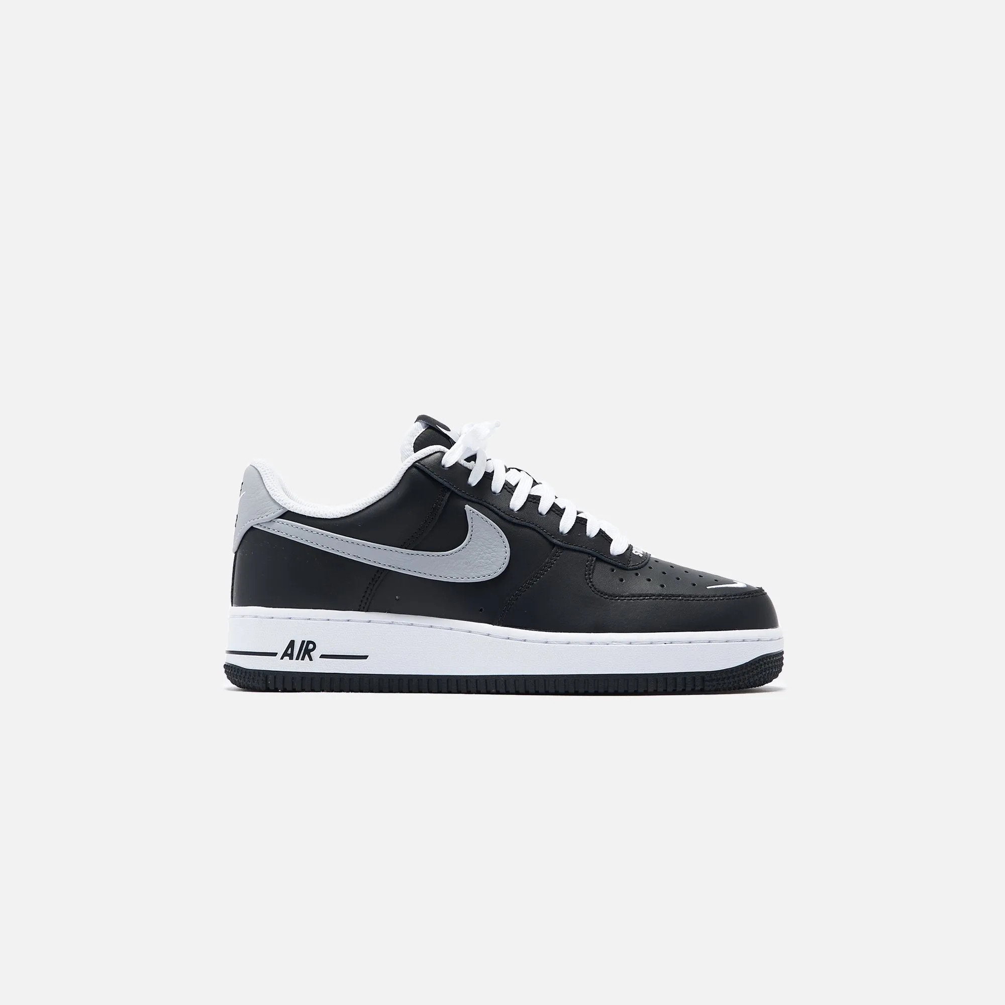 Men's Nike Air Force 1 LV8 "SWOOSH" Pack (Black/Wolf Grey)(CJ8731-001)