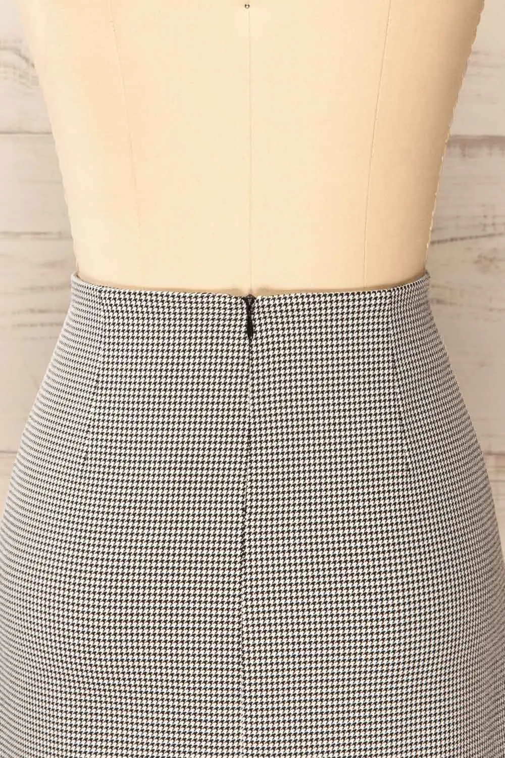 Menton | Houndstooth Mini Skirt