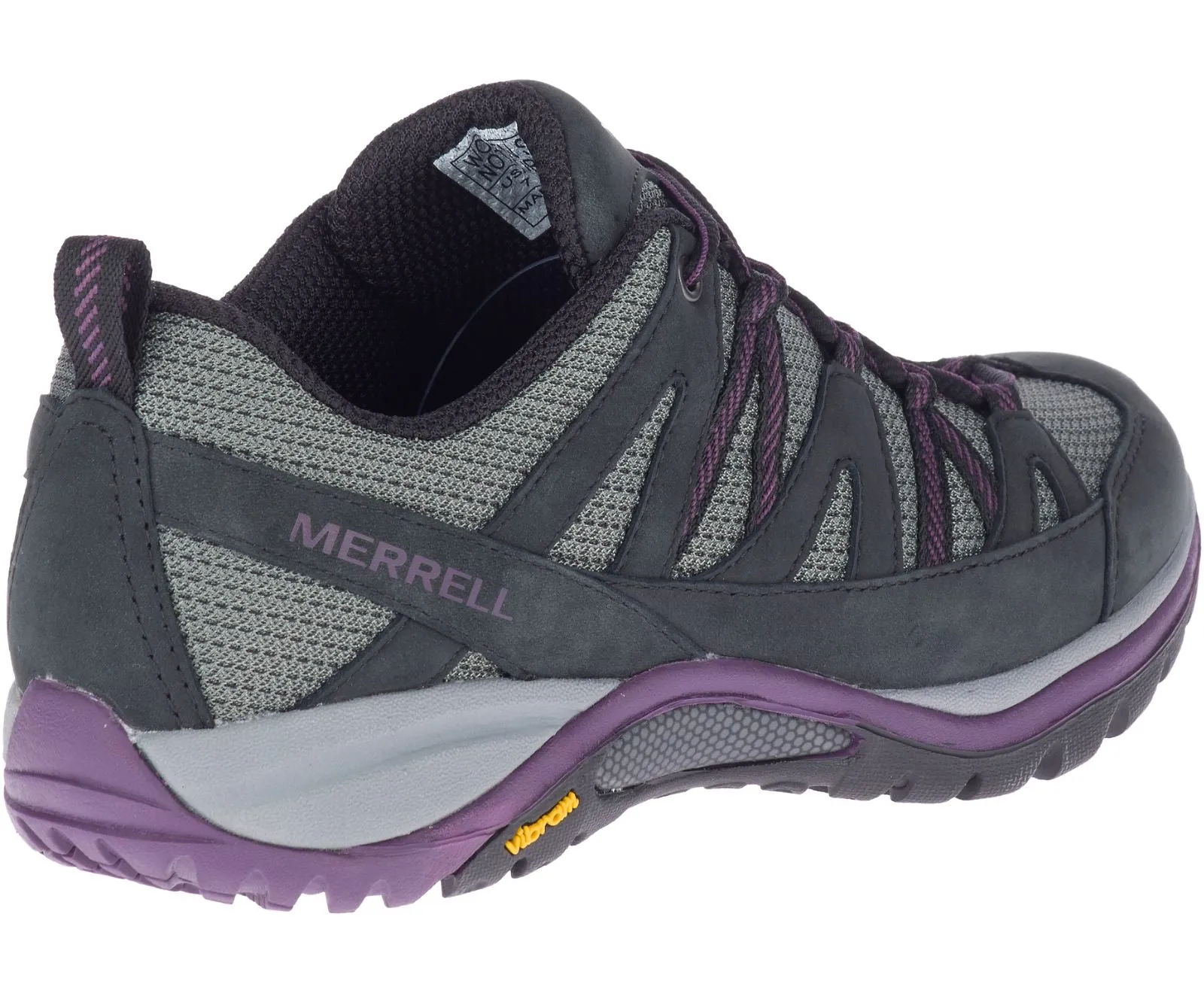 Merrell Women's Siren Sport 3 Waterproof Black Blackberry