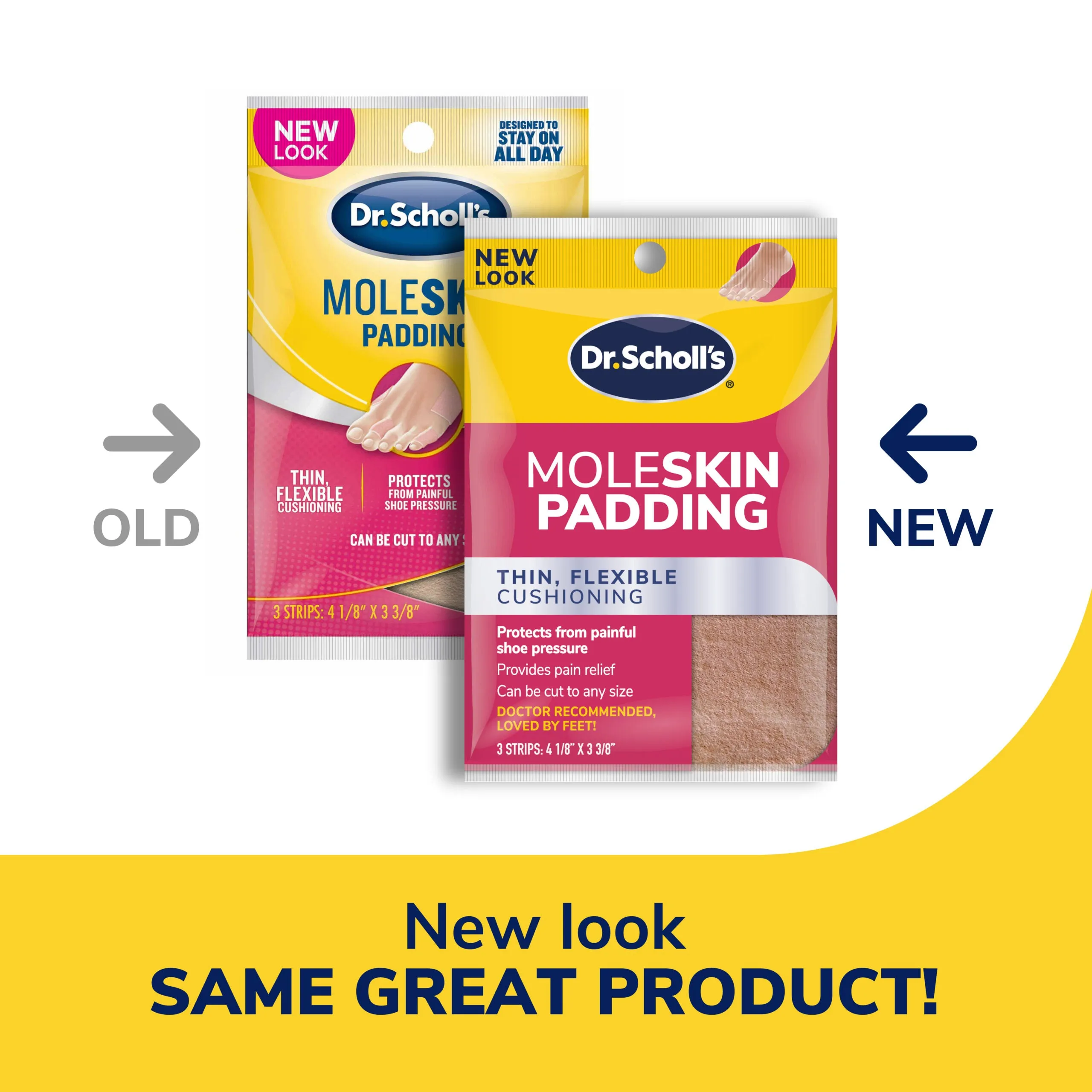 Moleskin Padding Strips