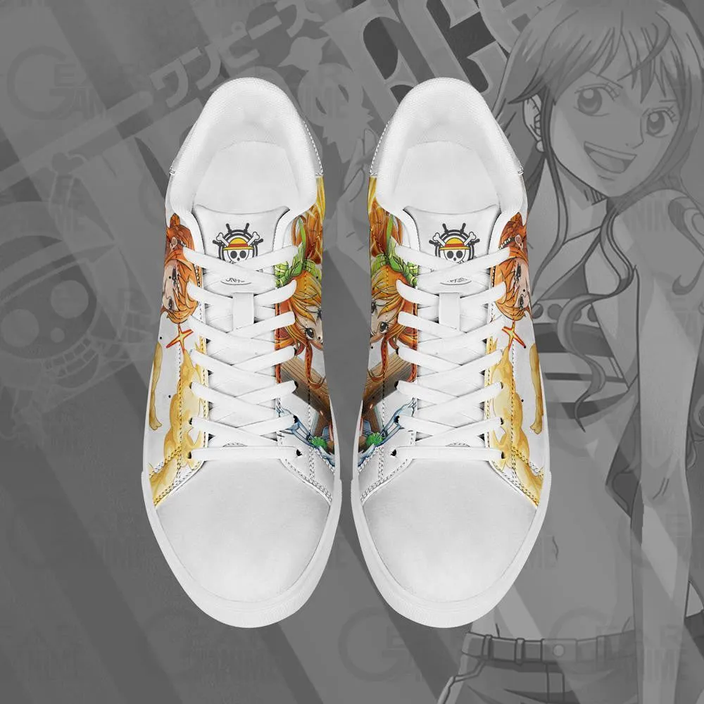 Nami Skate Shoes OP Custom Anime Shoes