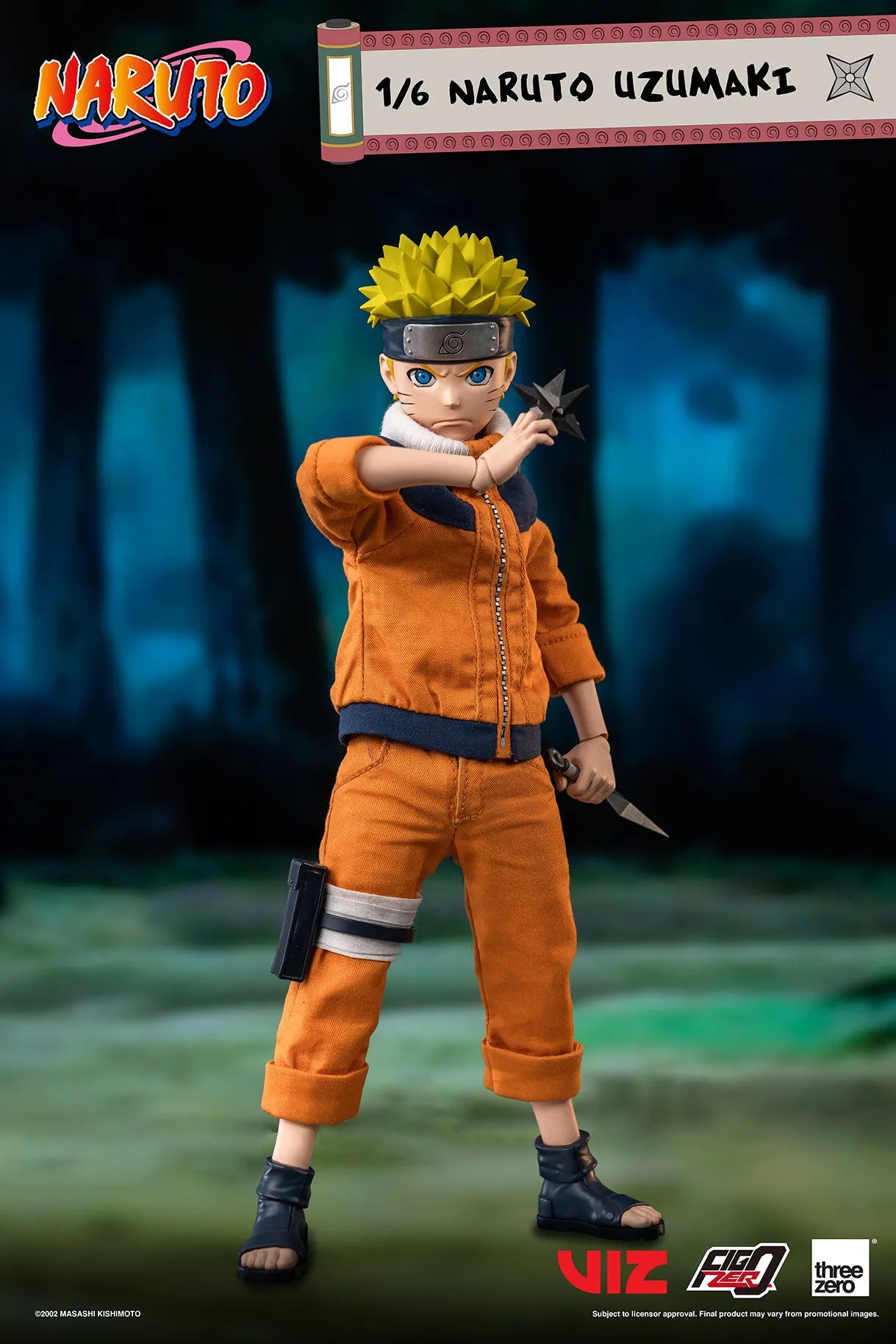 Naruto FigZero – 1/6 Naruto Uzumaki