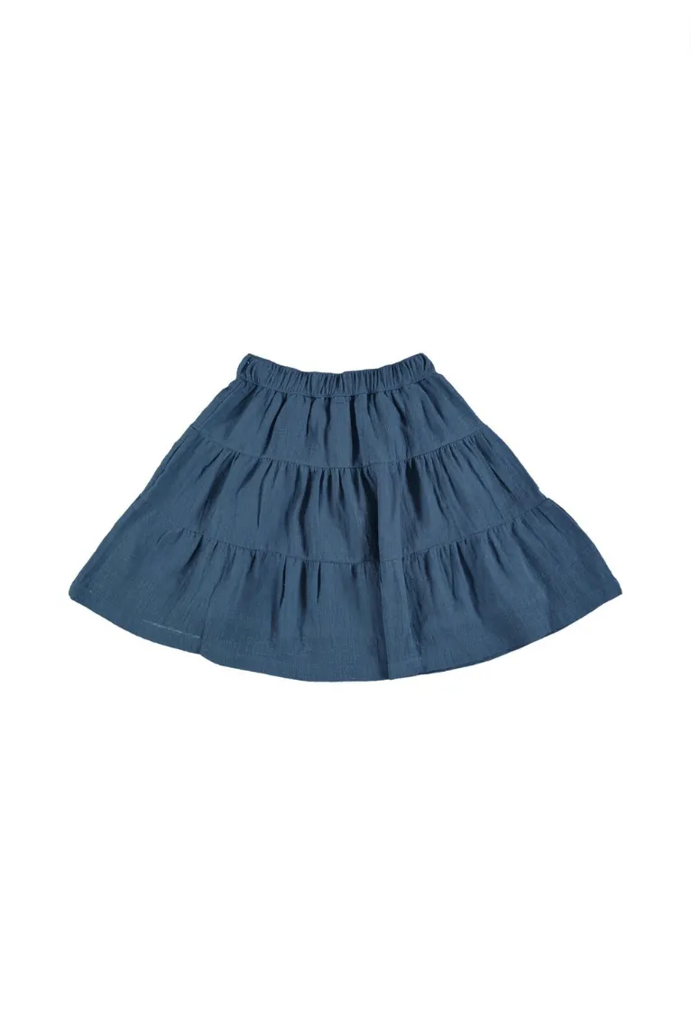 Navy Mia Skirt