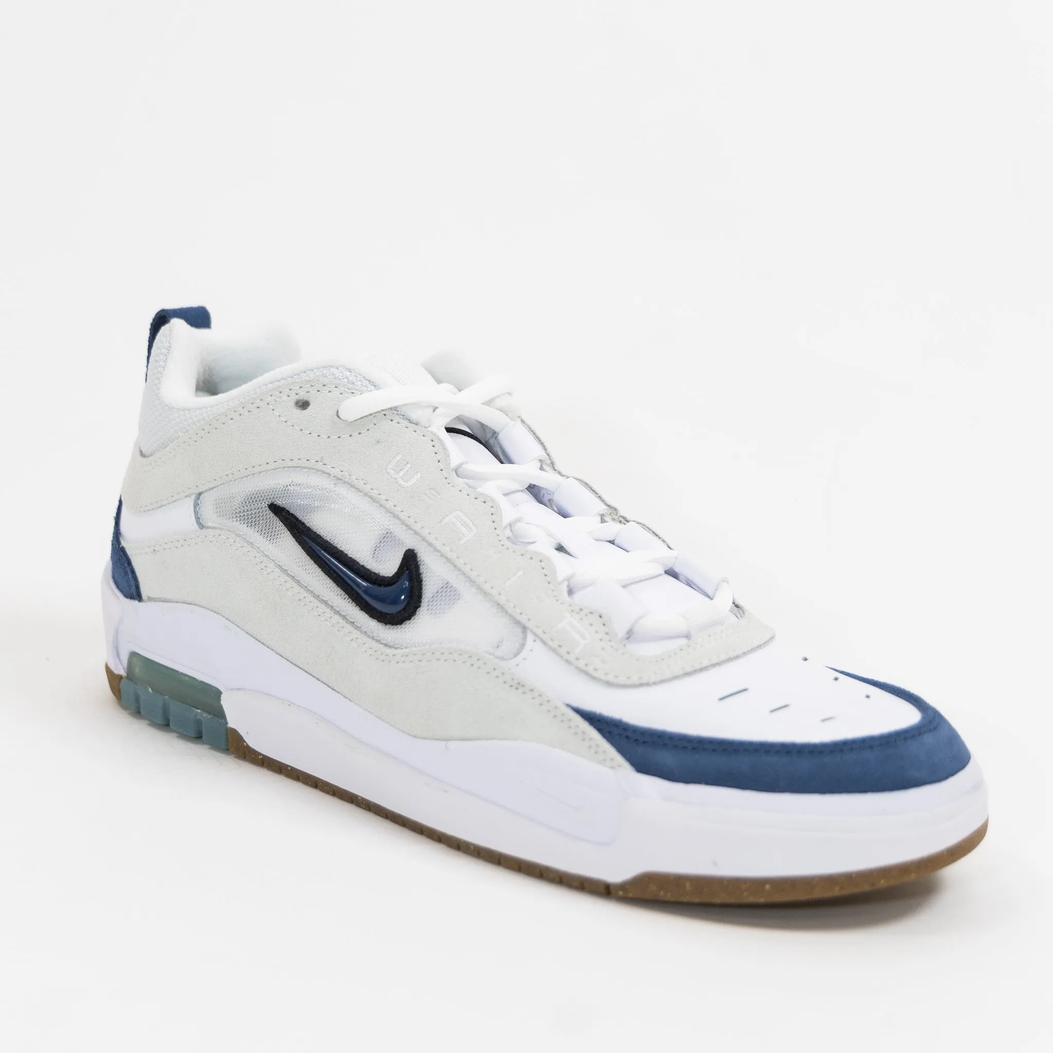 Nike SB Air Max Ishod 2 - WHITE/NAVY-SUMMIT WHITE-BLACK