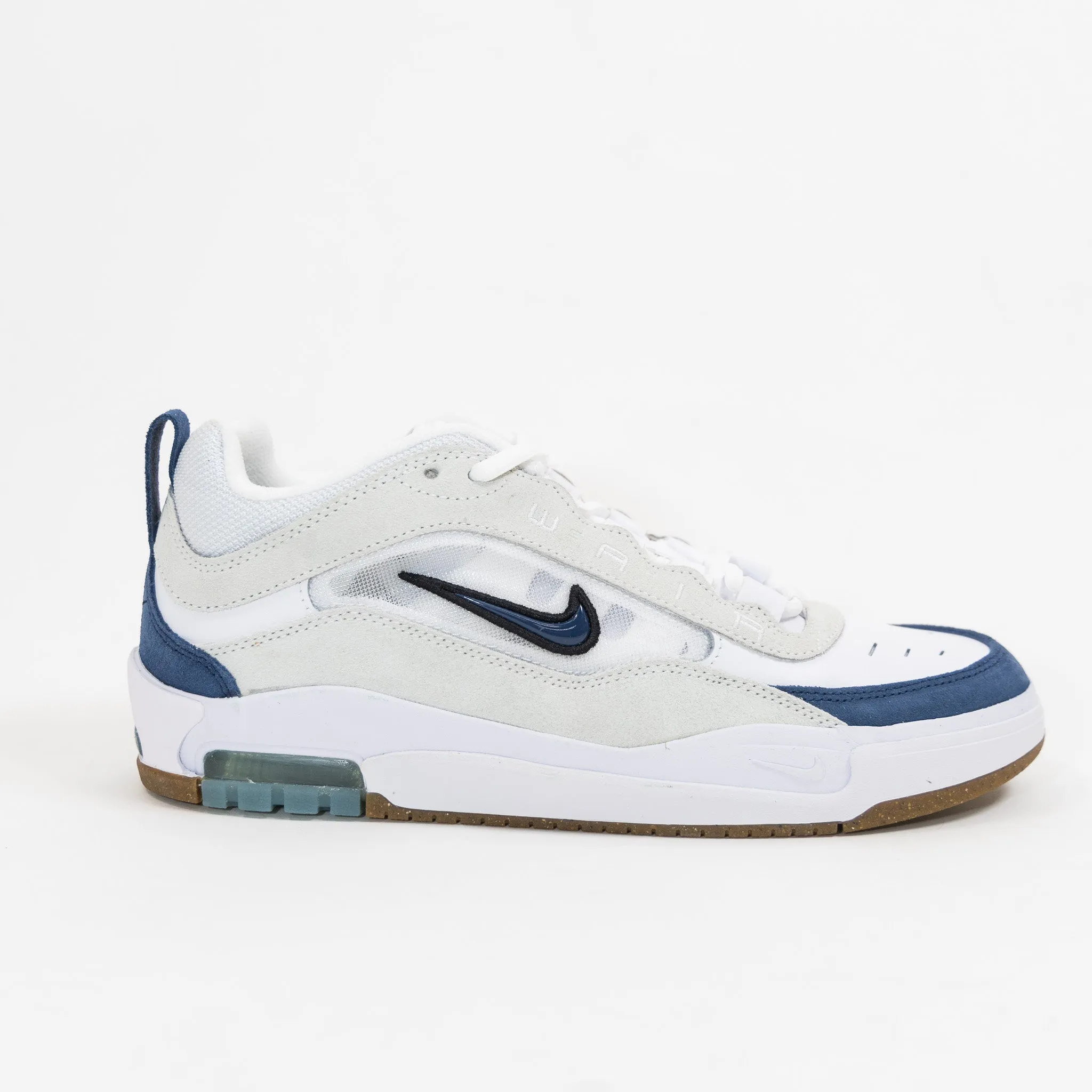 Nike SB Air Max Ishod 2 - WHITE/NAVY-SUMMIT WHITE-BLACK