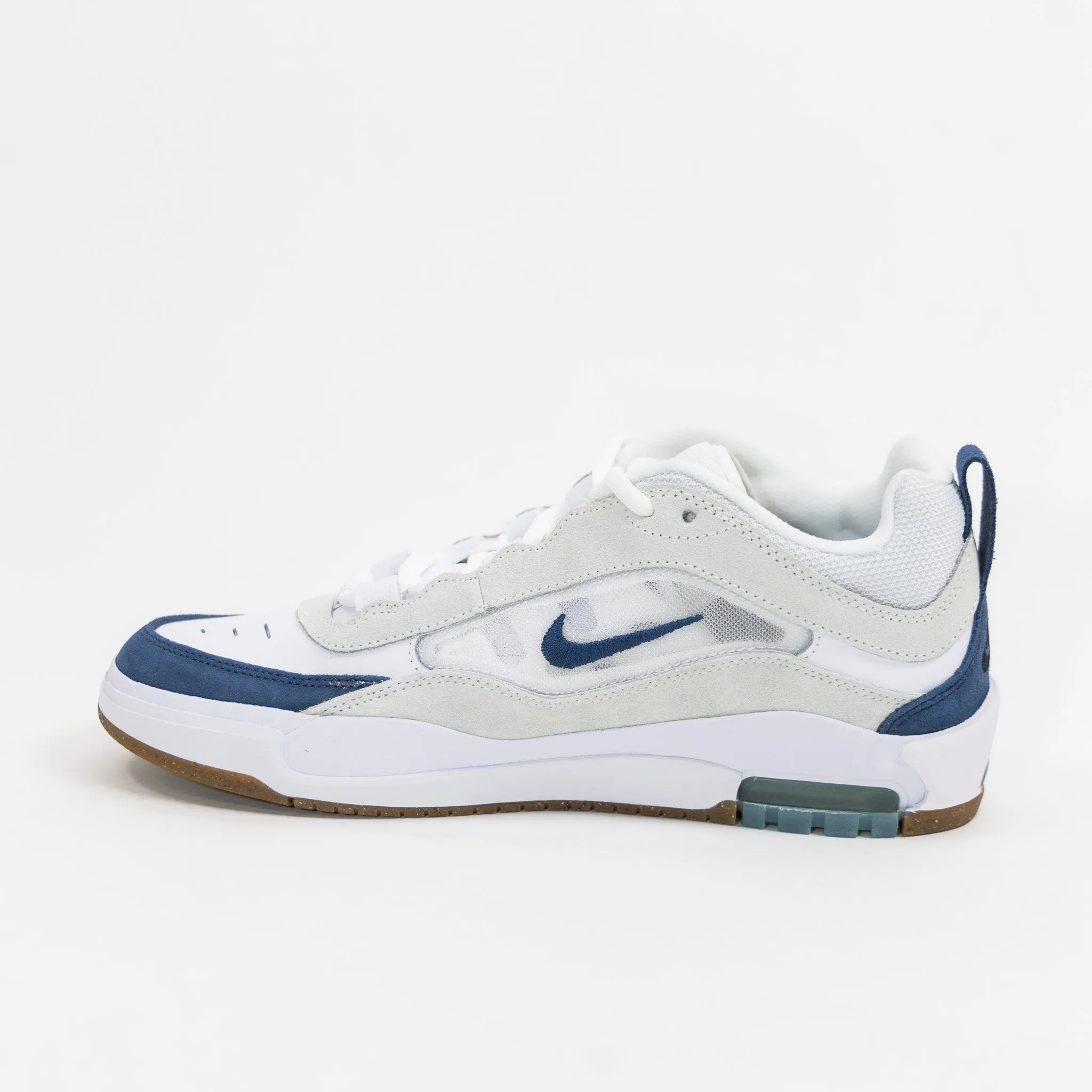 Nike SB Air Max Ishod 2 - WHITE/NAVY-SUMMIT WHITE-BLACK