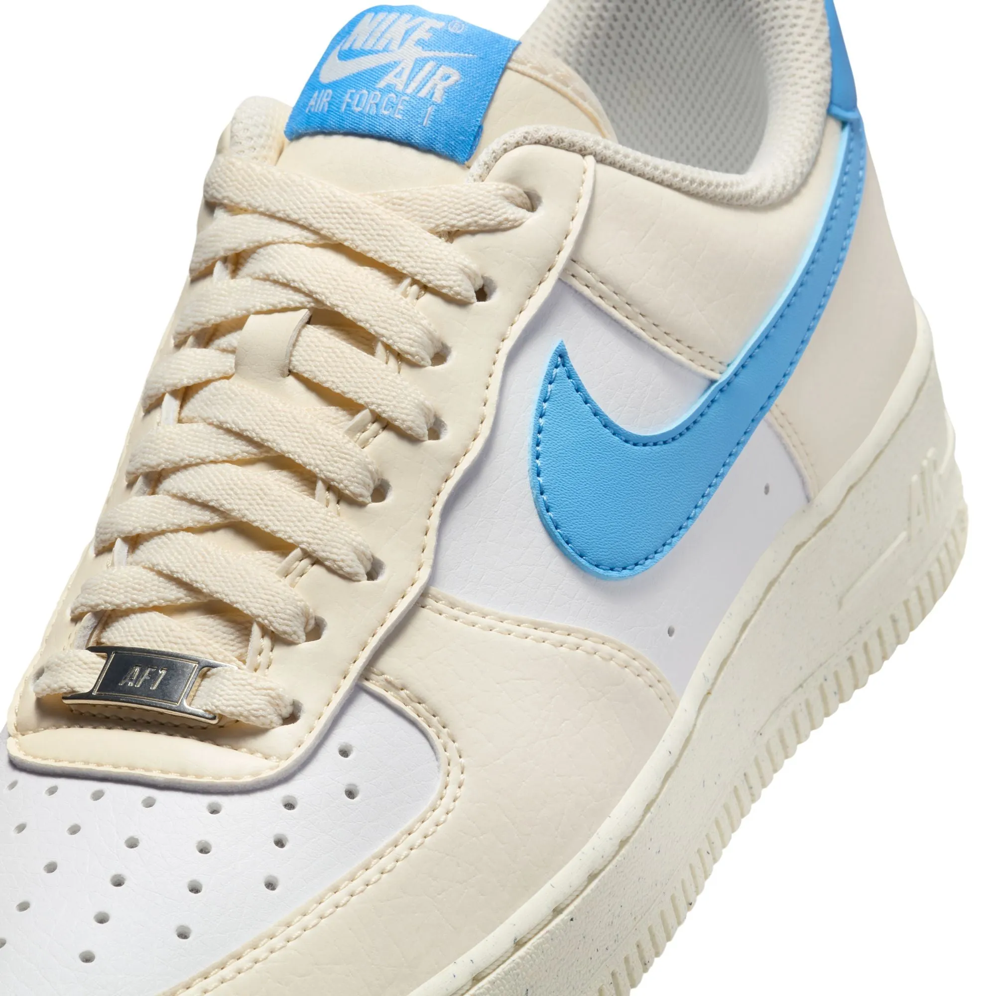 Nike - W Air Force 1 '07 ~ Ivory/Blue