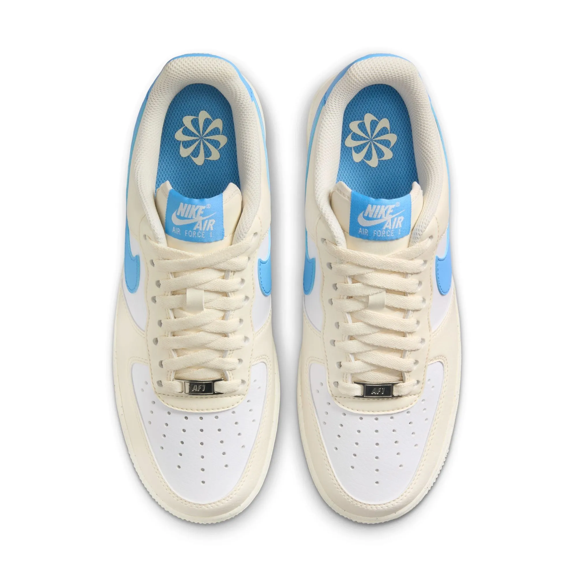 Nike - W Air Force 1 '07 ~ Ivory/Blue