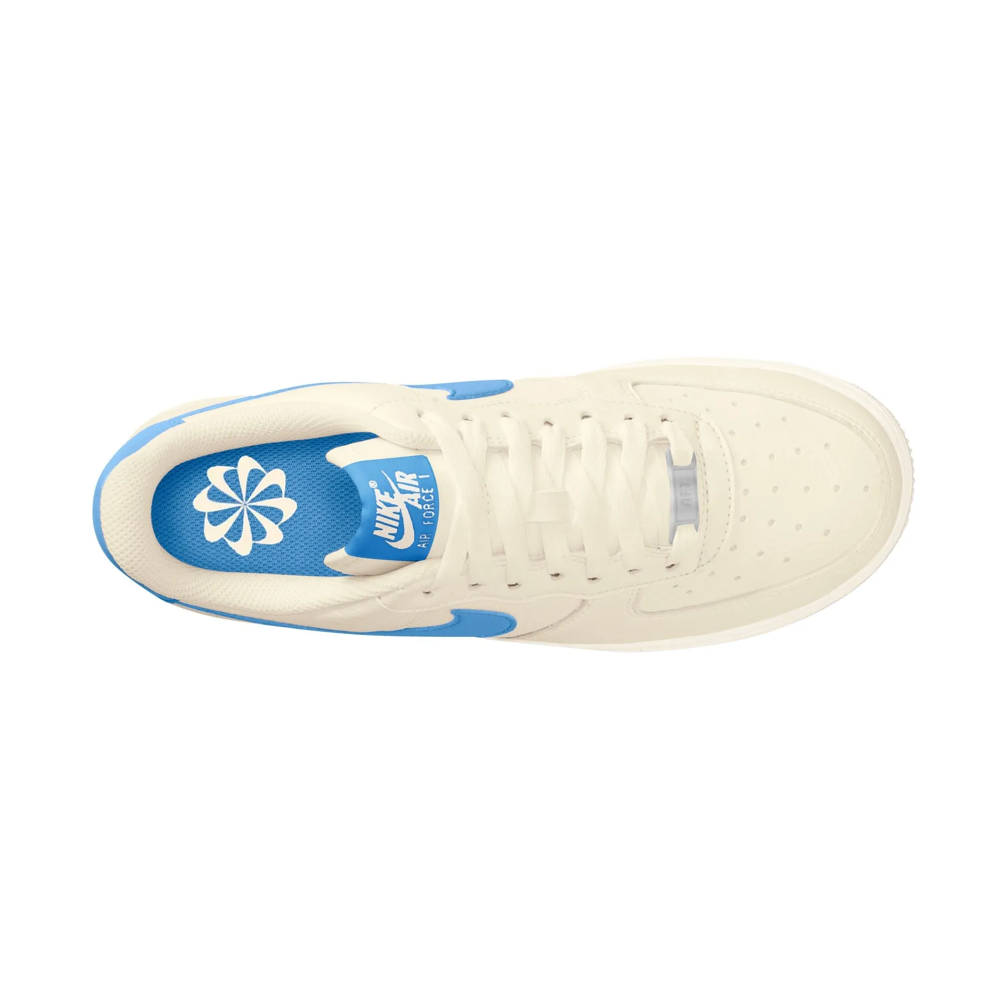 Nike - W Air Force 1 '07 ~ Ivory/Blue