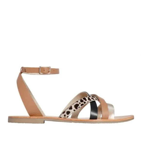 Nude Footwear Luisa Flat Mono Mix