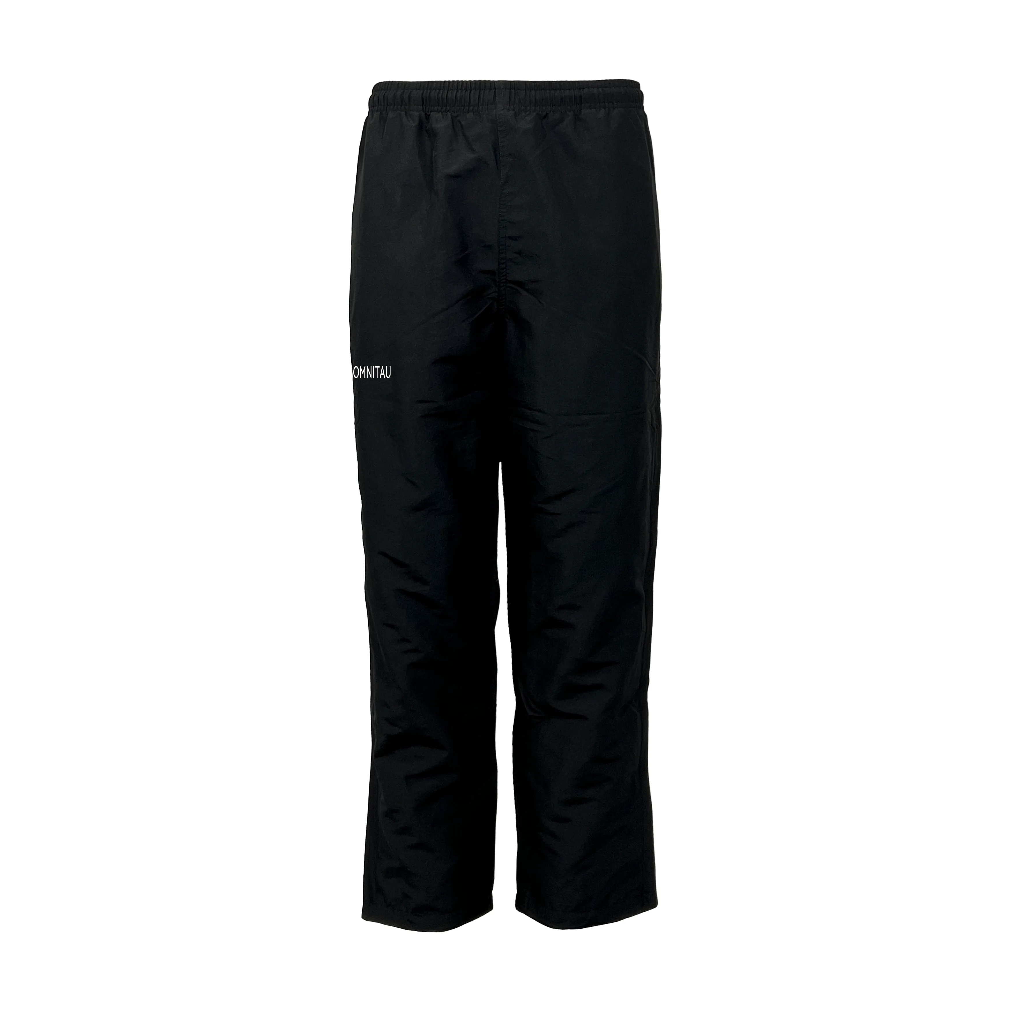 Omnitau Men's Team Sports Full Zip Tracksuit Pant - Black
