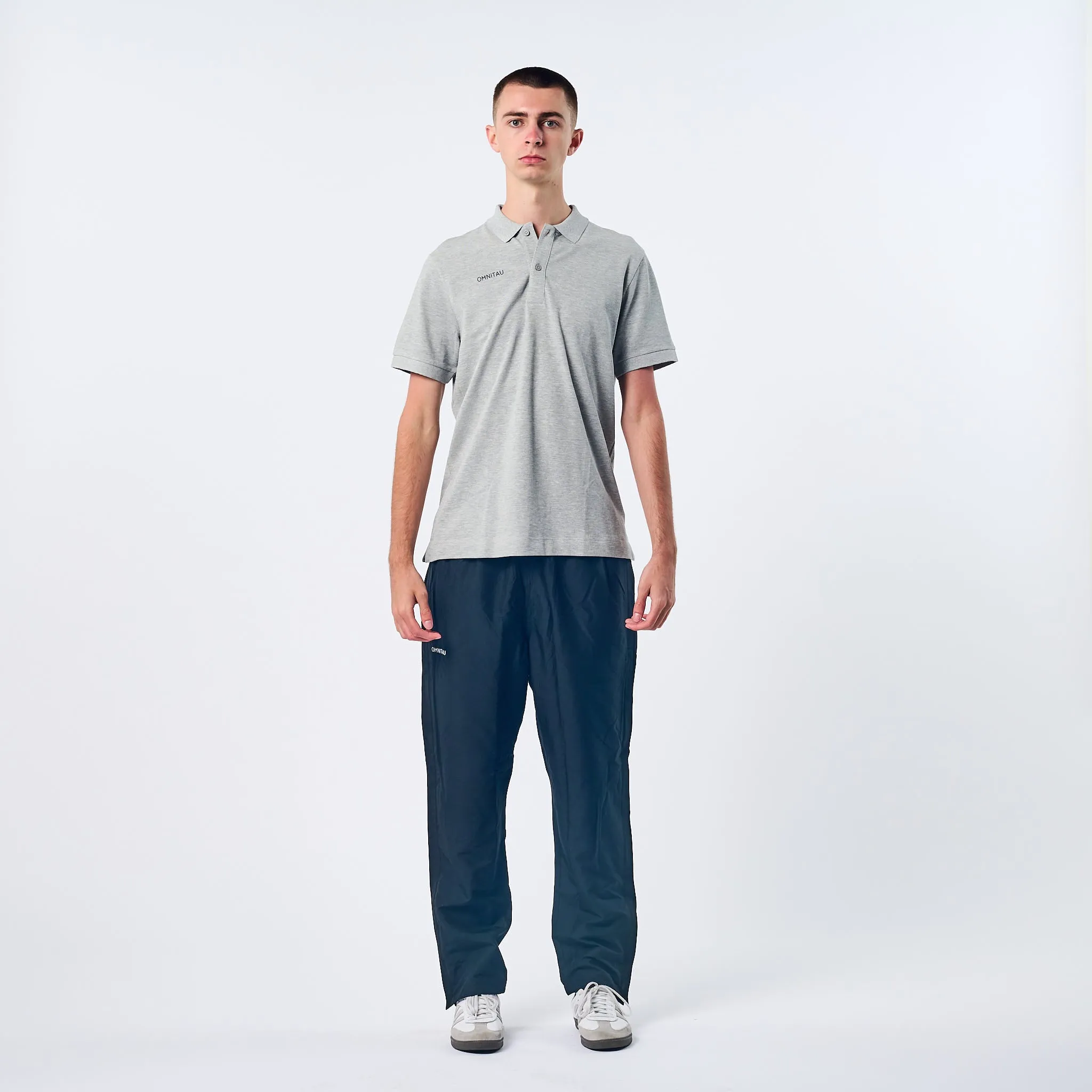 Omnitau Men's Team Sports Full Zip Tracksuit Pant - Black