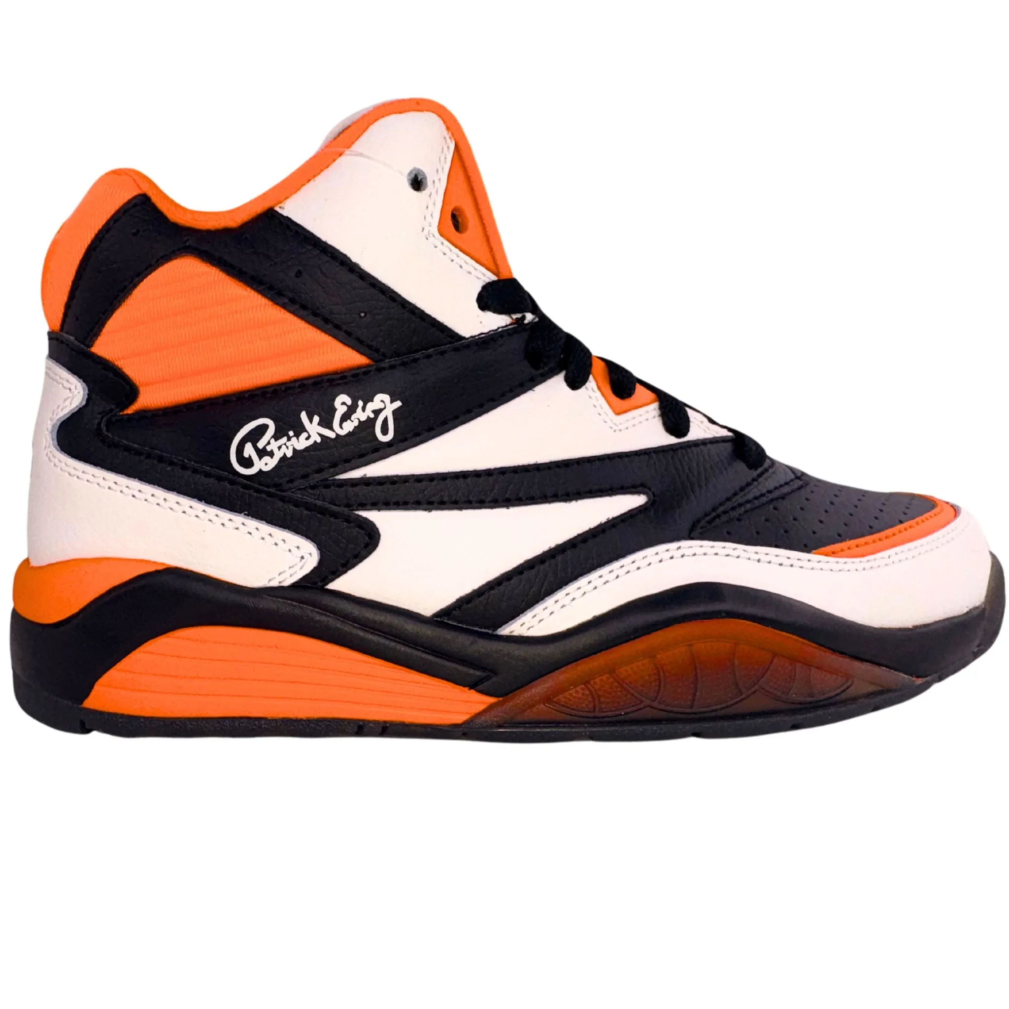 Patrick Ewing Athletics Men's 1BM02099-114 Ewing Sport Lite x Crash Boys Gardenia Black Orange Basketball Shoes