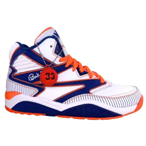 Patrick Ewing Athletics Men's 1BM02378-132 Ewing Sport Lite X QUEENS White Blue Orange Basketball Shoes