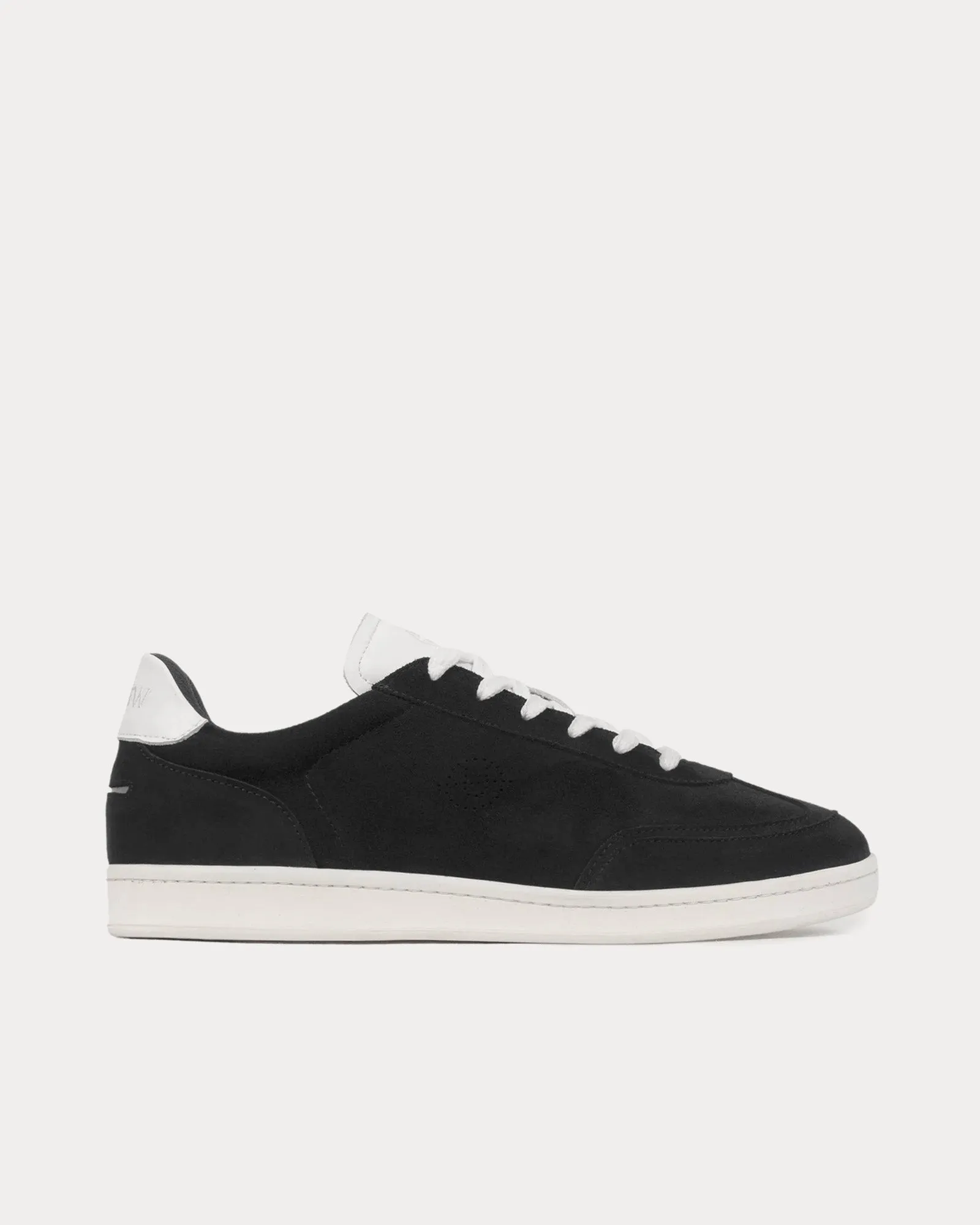 Portelet Black Low Top Sneakers