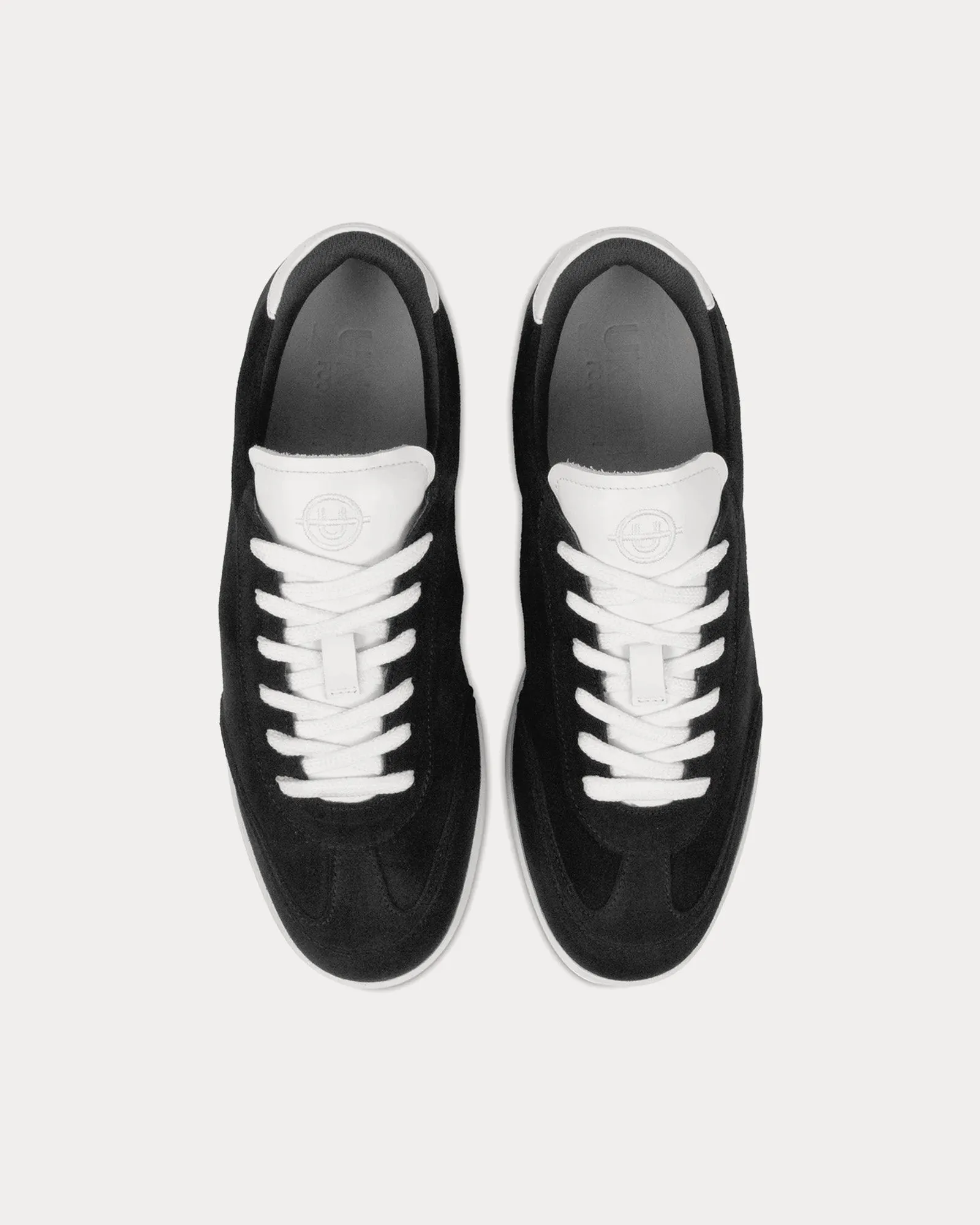 Portelet Black Low Top Sneakers