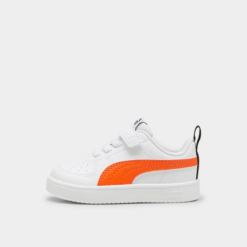 Puma Infants Rickie Ac  Sneaker White/Orange _ 182366 _ White