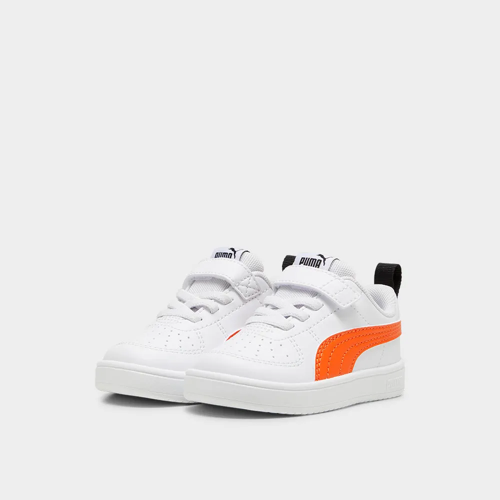 Puma Infants Rickie Ac  Sneaker White/Orange _ 182366 _ White