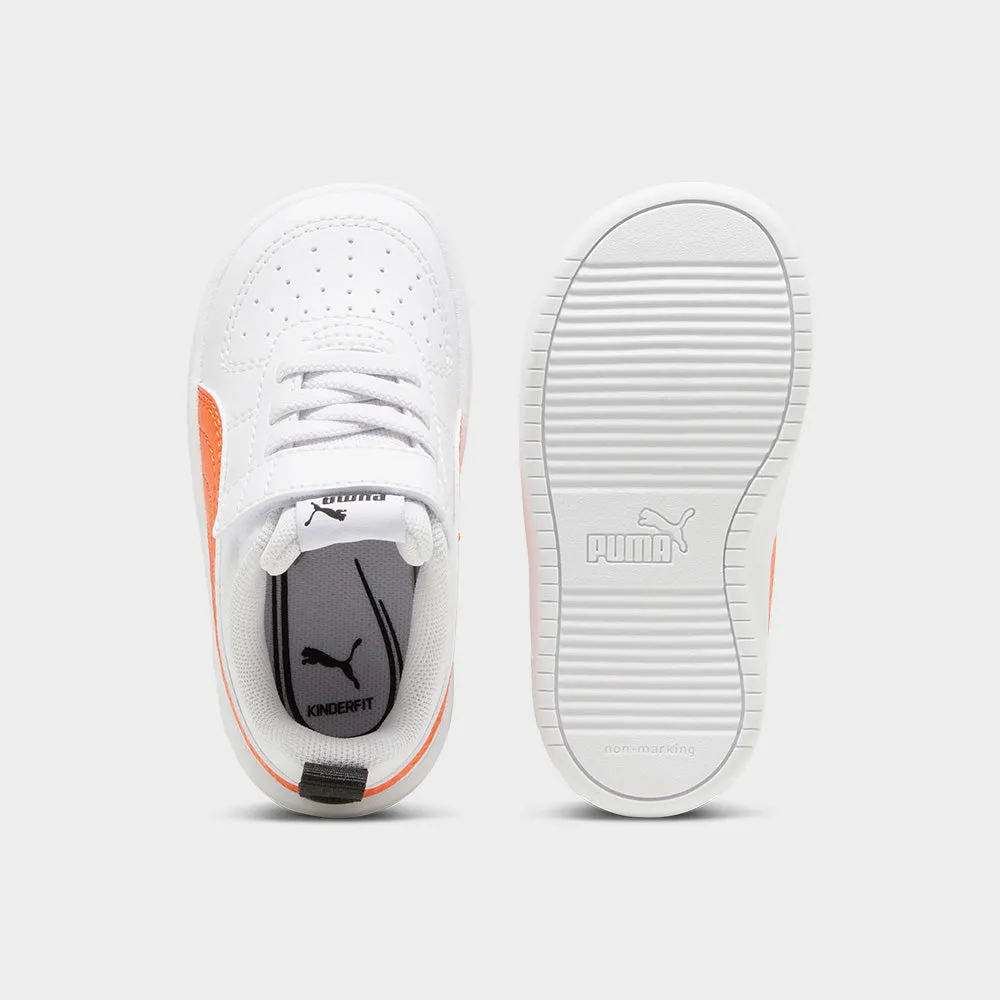 Puma Infants Rickie Ac  Sneaker White/Orange _ 182366 _ White