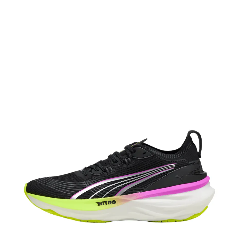 Puma Women's ForeverRun NITRO 2 Running Shoes in Puma Black/Pure Magneta SS25