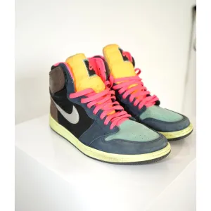 "Retail" Nike Air Jordan 1 Retro High Tokyo Bio Hack Sneakers 555088-201 Size 10.5 Men's