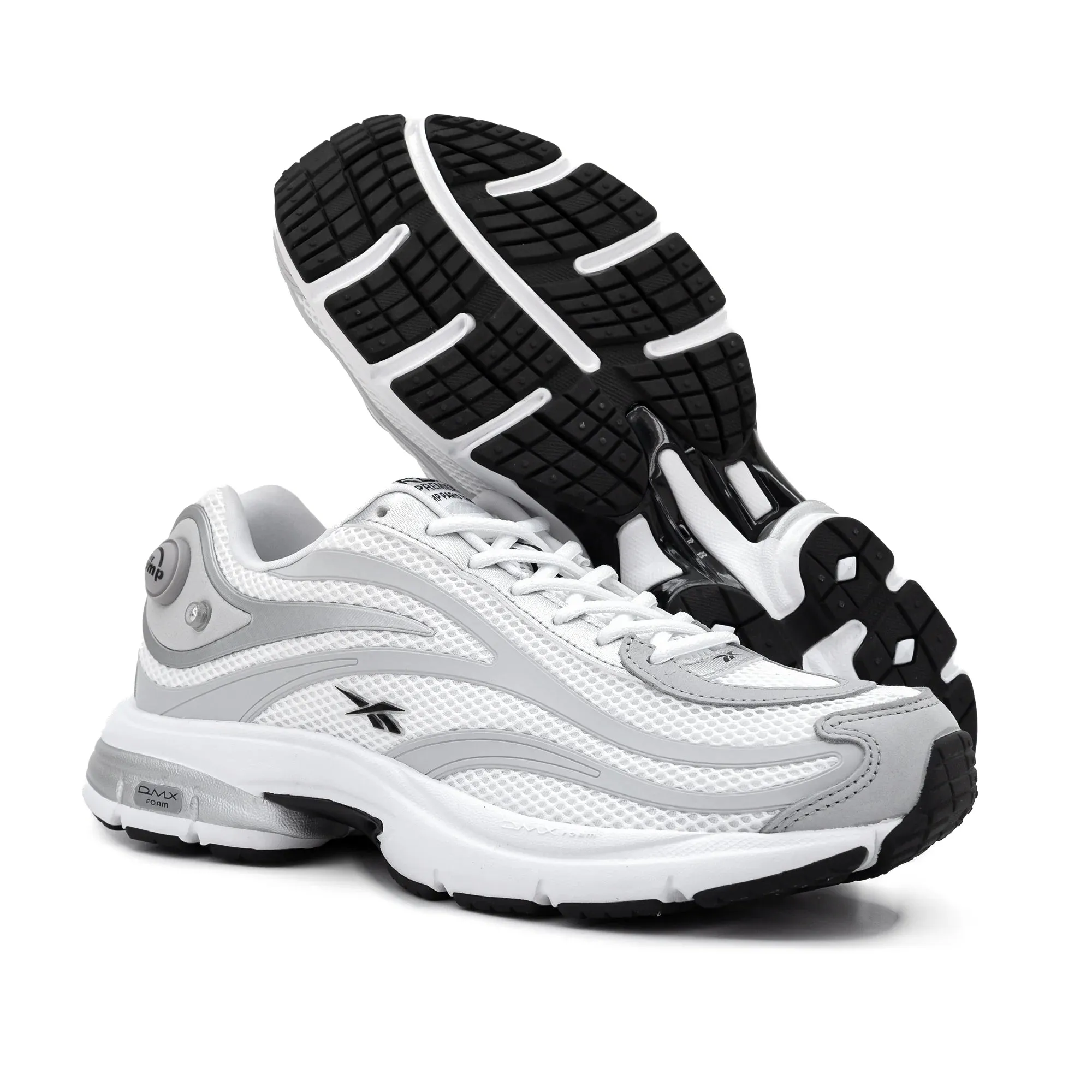 Reebok Premier Pump Paris Trainer White/Silver 100204587