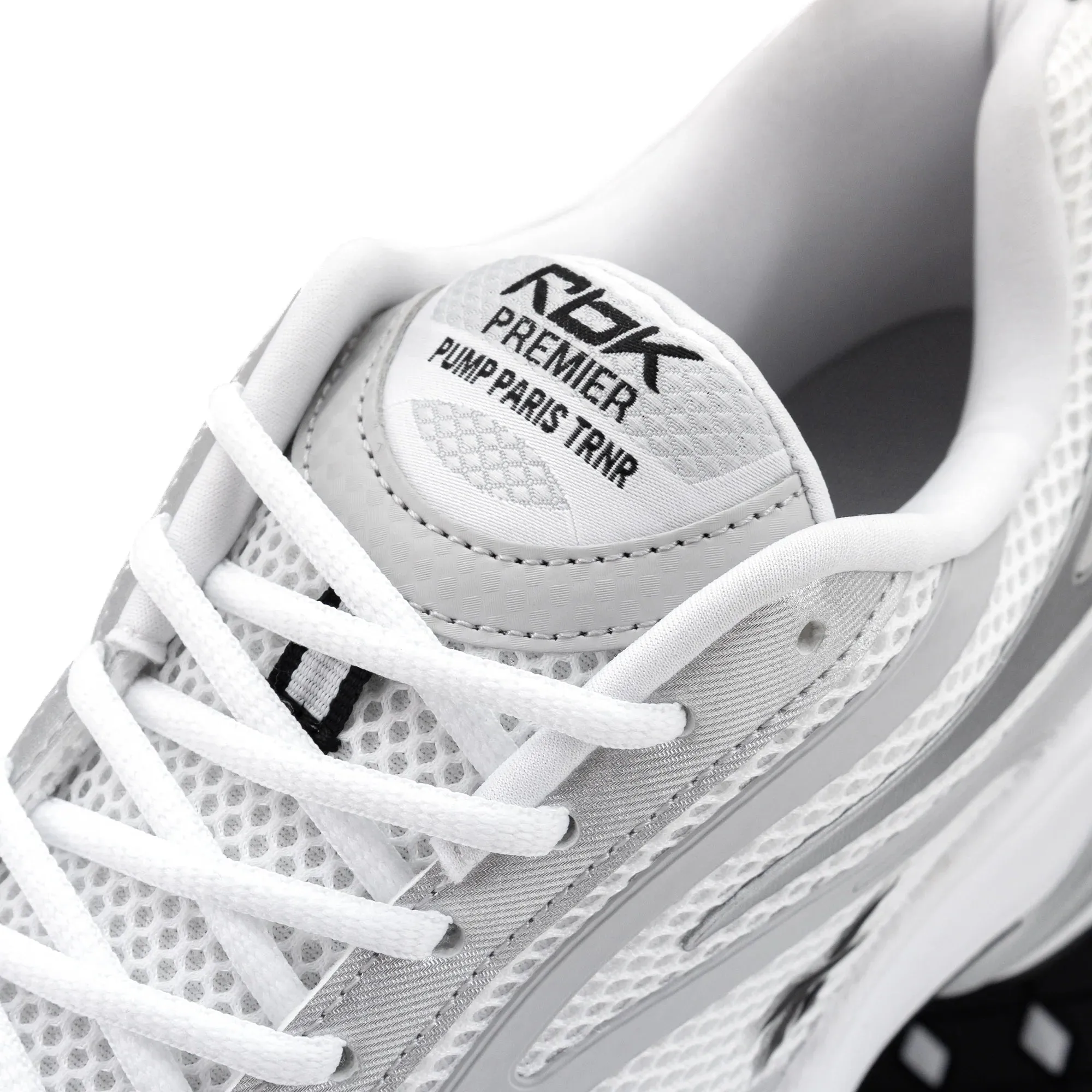 Reebok Premier Pump Paris Trainer White/Silver 100204587