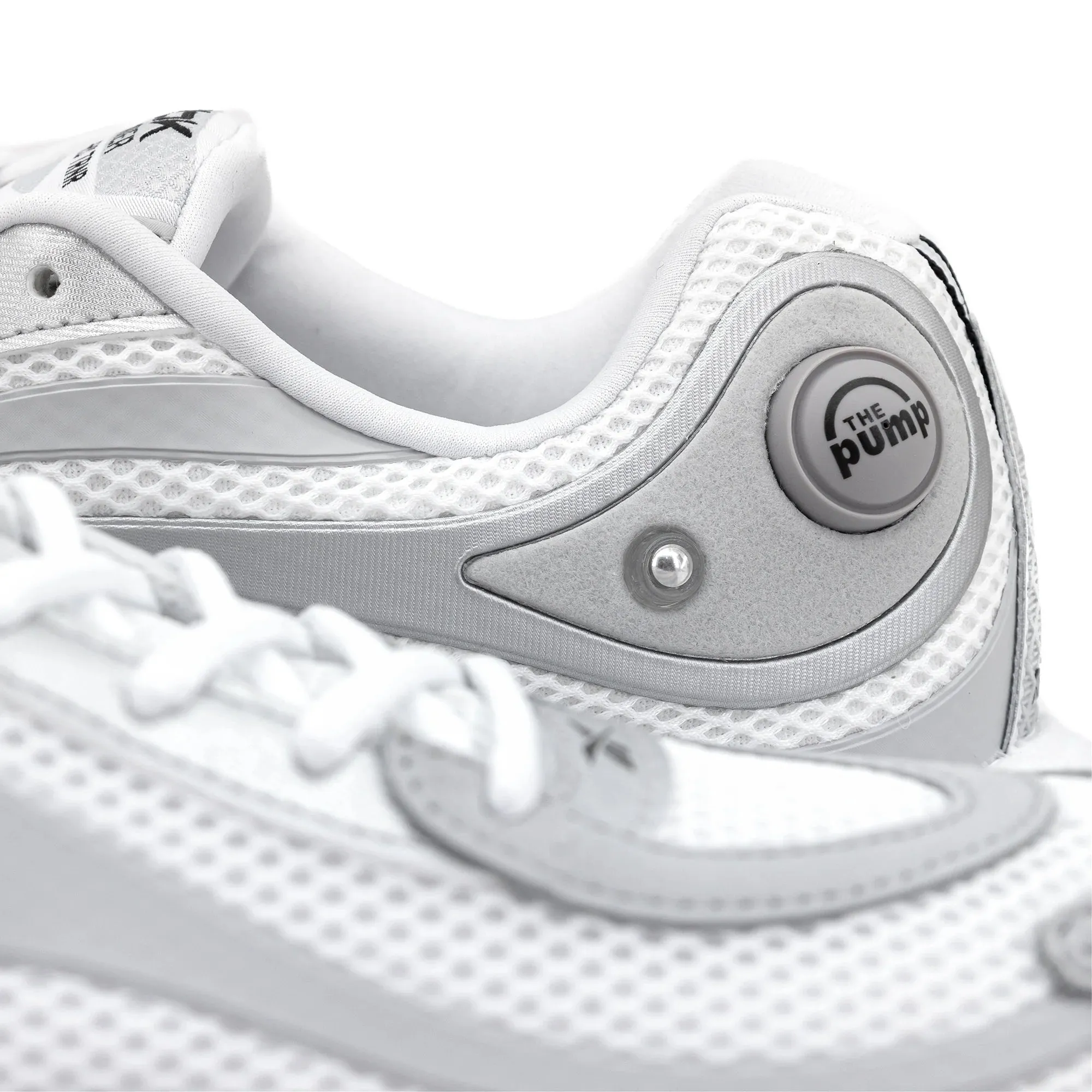 Reebok Premier Pump Paris Trainer White/Silver 100204587