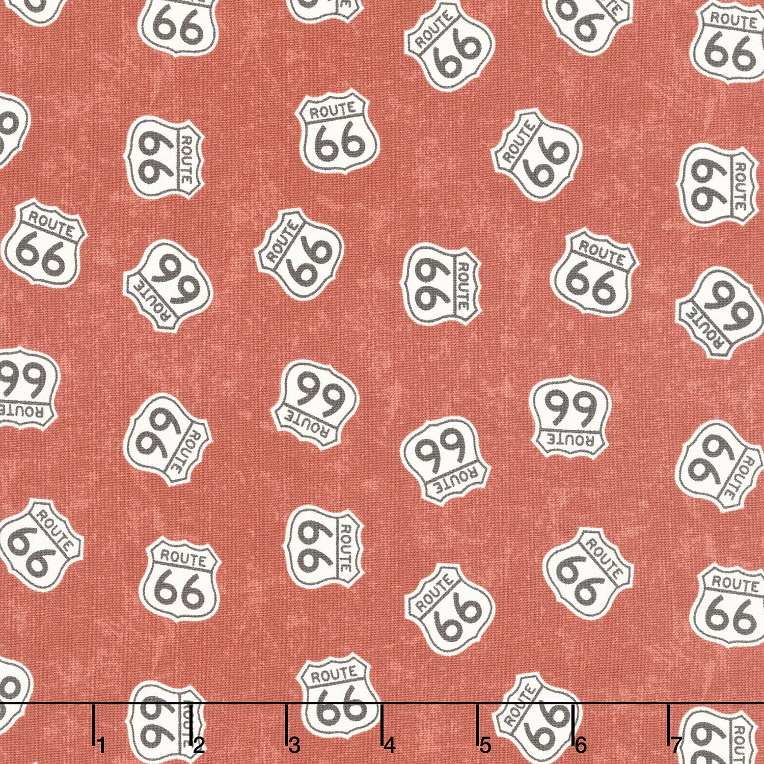 Route 66 - Signs Rust Yardage