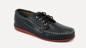 Sale - Mens Maliseet Oxford, Navy Horween® Chromexcel