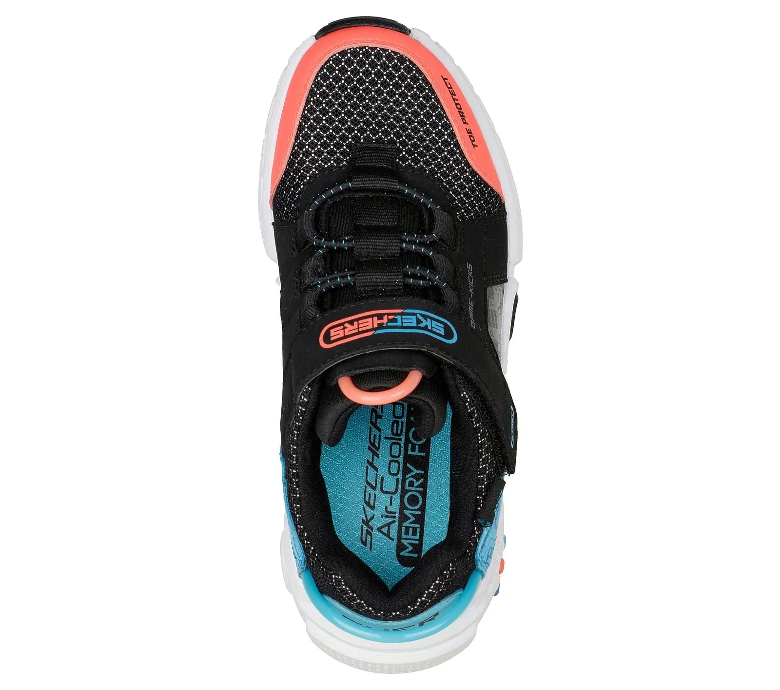 Skechers Kids Gametronix Trainers - Red / Blue