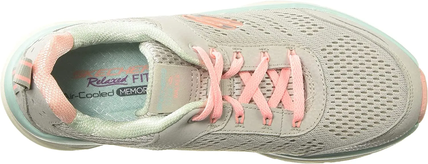 Skechers Women's INFINITE MOTION Casual Gray Coral Sneaker