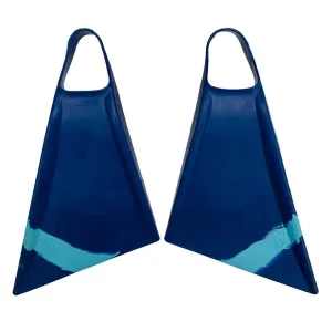 Stealth S2 Pinnacle Fins - Navy/ Ice Blue