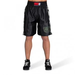 VAIDEN BOXING SHORTS - ARMY GREEN CAMO