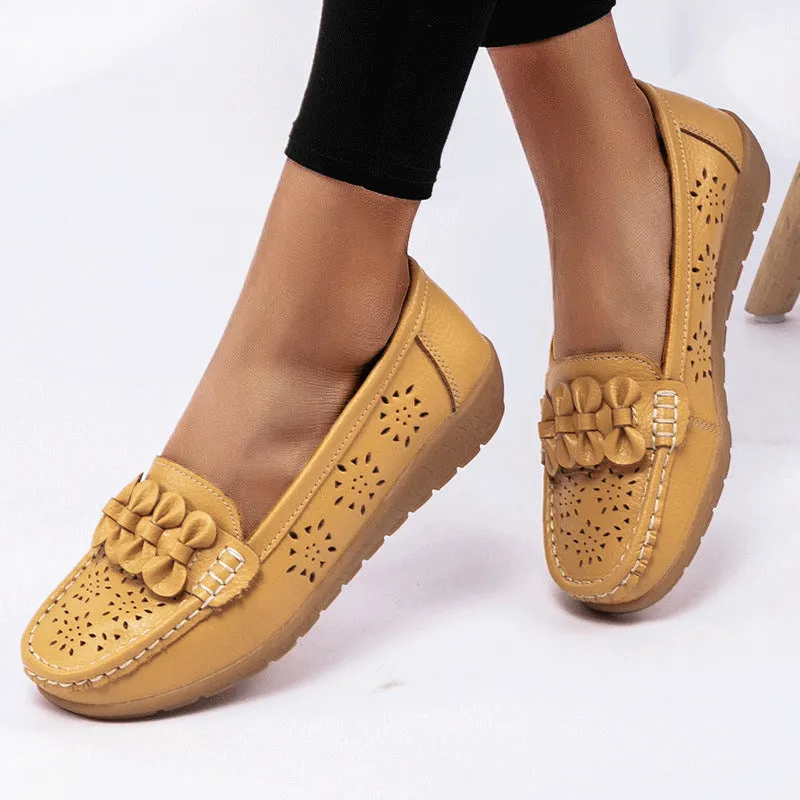 Vanccy Leisure Hollow Out Women's Single Shoes