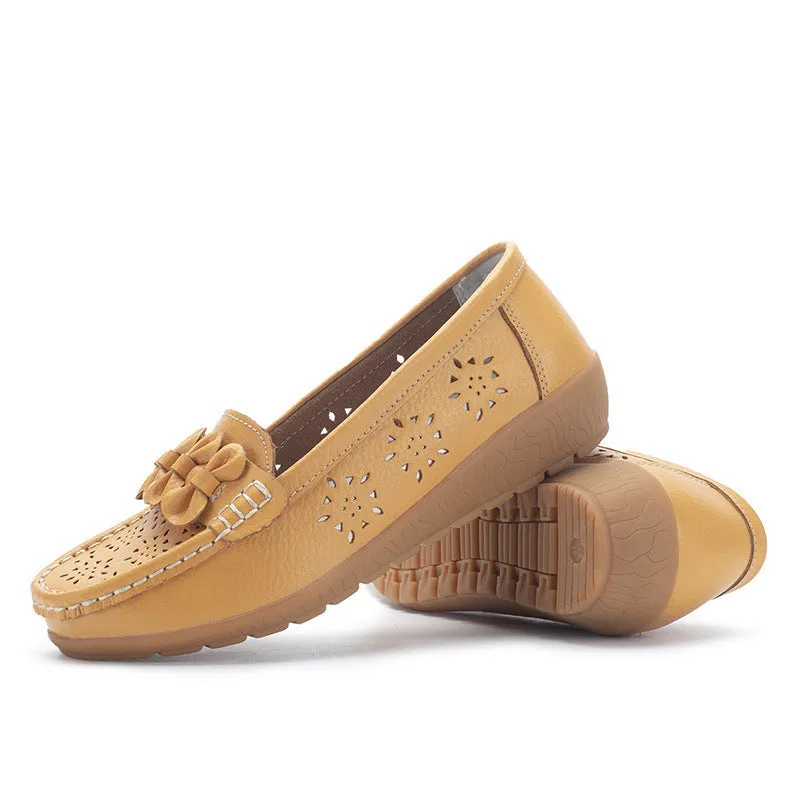 Vanccy Leisure Hollow Out Women's Single Shoes