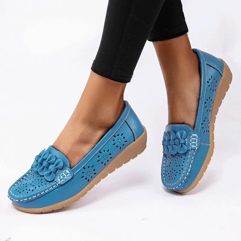 Vanccy Leisure Hollow Out Women's Single Shoes