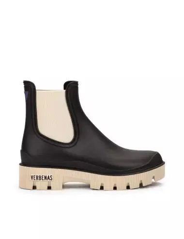 Verbenas Wellies  -  Mae  -  Negro Crudo