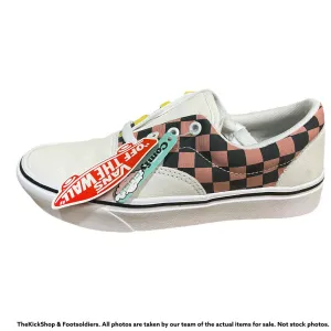 VN0A3WM91PC1 VANS Comfycush Era Mixed Media (White) Men Size 4.5 | Women Size 6