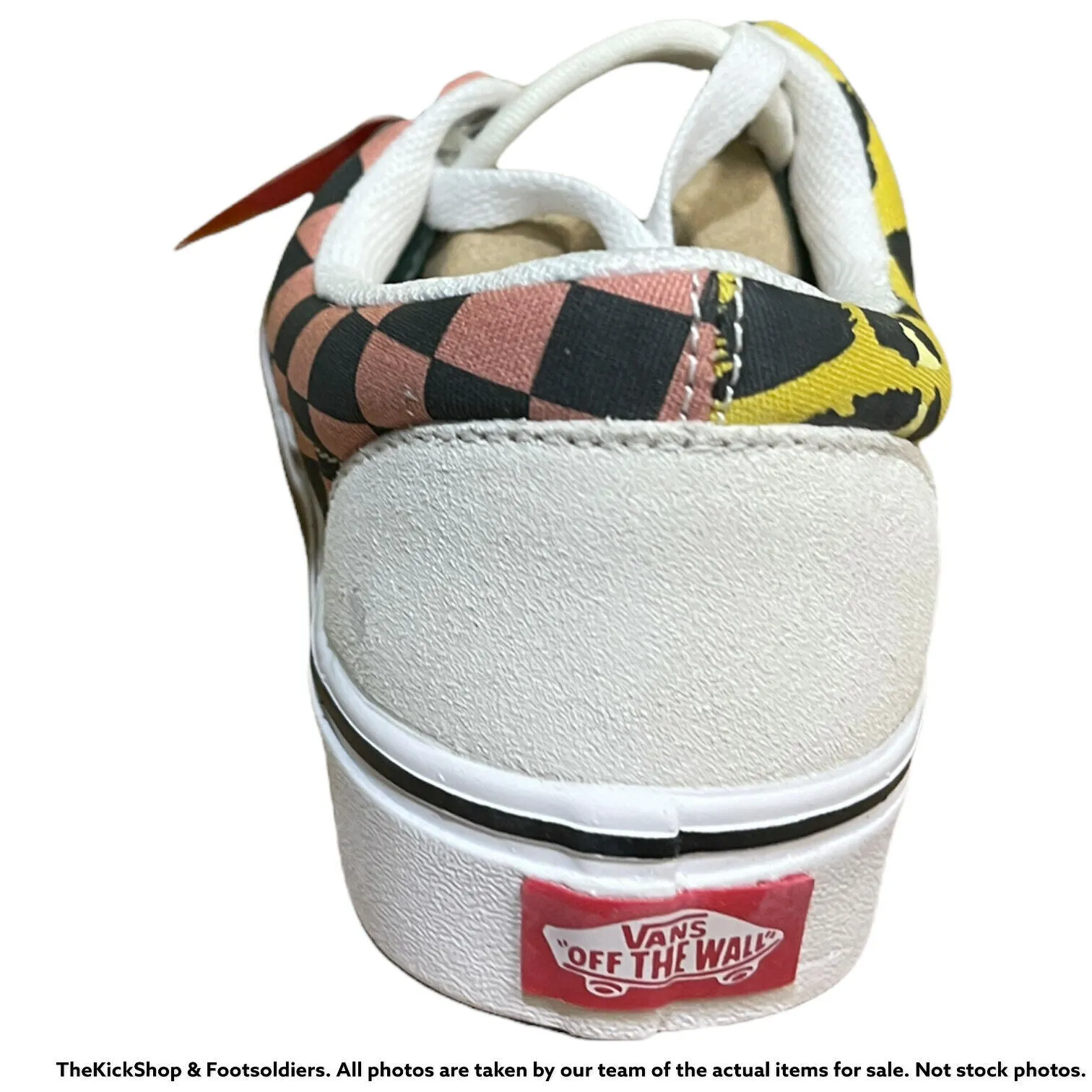 VN0A3WM91PC1 VANS Comfycush Era Mixed Media (White) Men Size 4.5 | Women Size 6