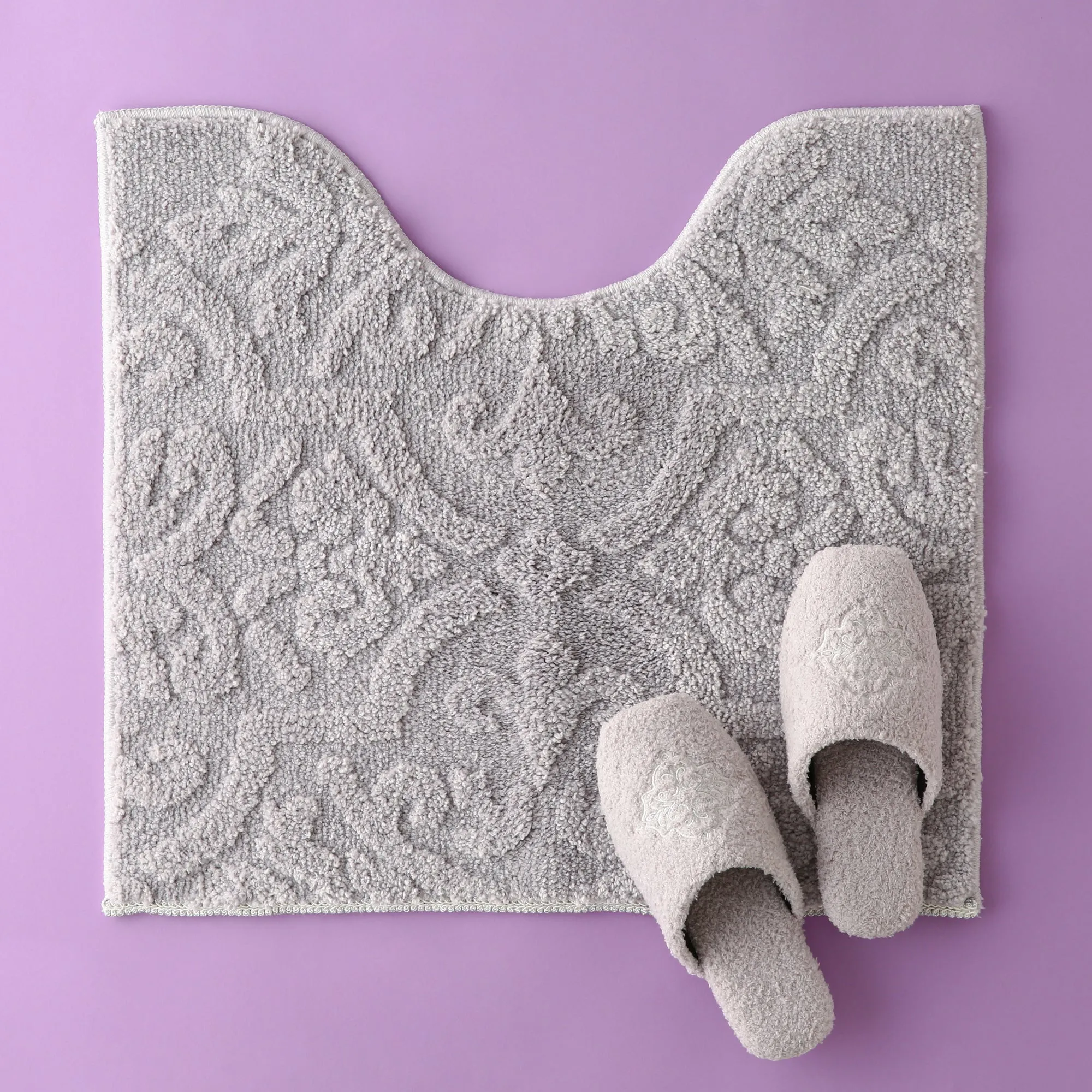 Washable Fieele Room Shoes Gray