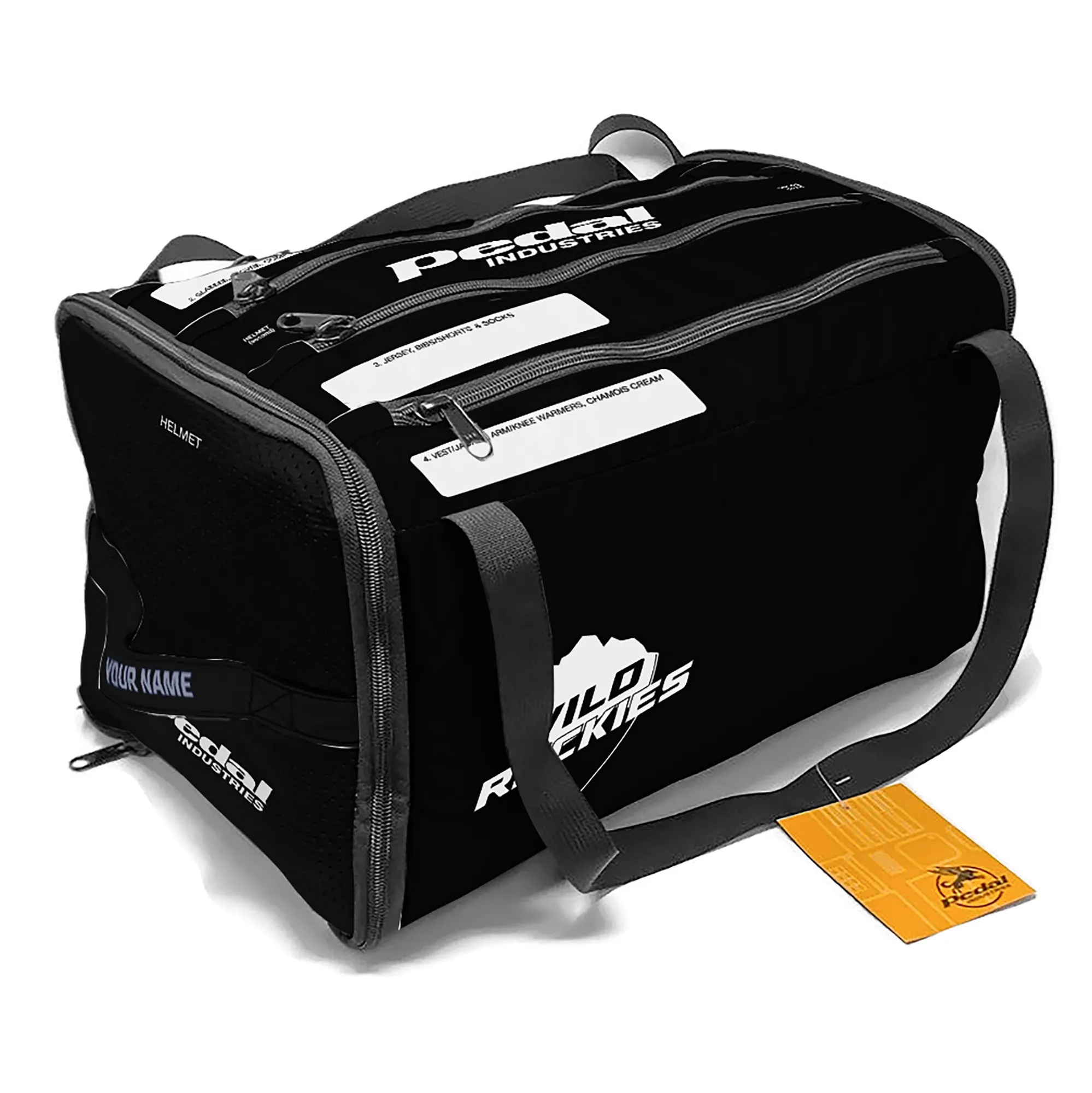 Wild Rockies Racing 2024 CYCLING RACEDAY BAG™ BLACK