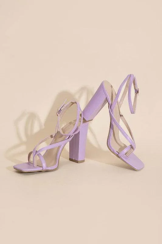 Womens Shoes Style No. Nile-5 Thong Strappy Heels