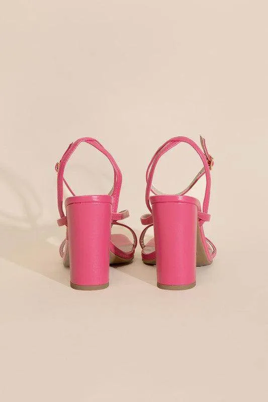 Womens Shoes Style No. Nile-5 Thong Strappy Heels